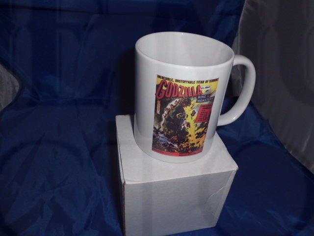 Godzilla Classic Movie poster personalised mug