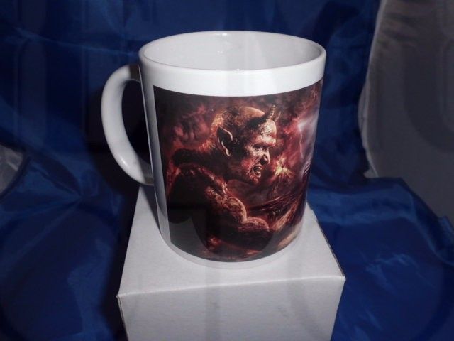 God and the Devil personalised Mug