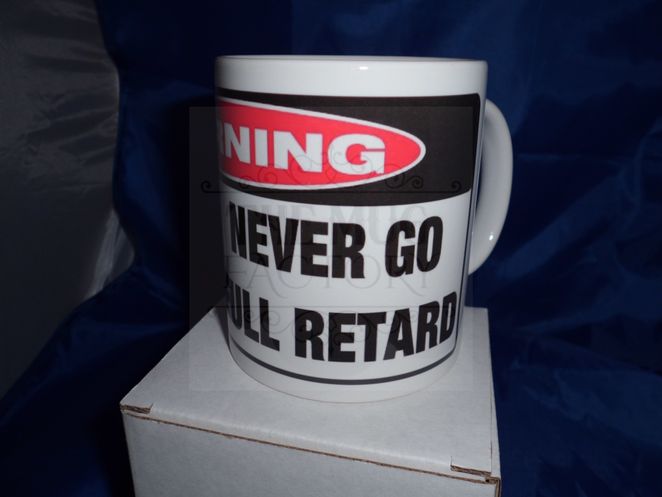 Never Go full Retard military Mug