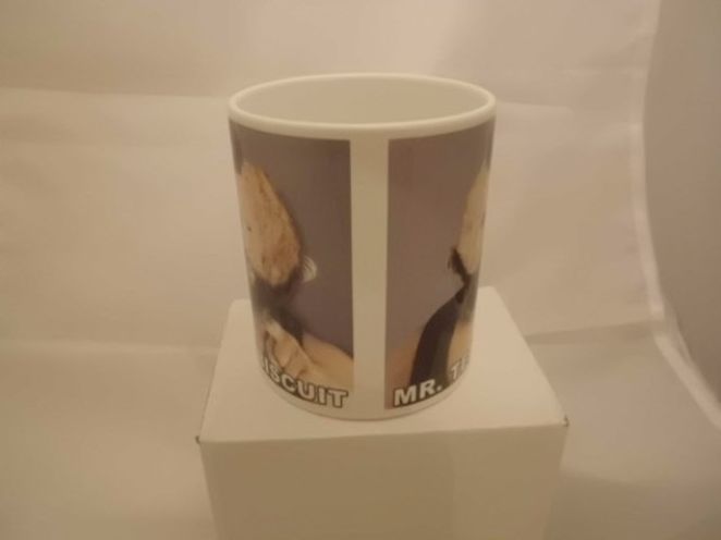 MR.Tea Biscuit printed mug