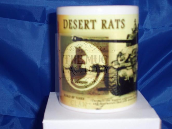 Desert Rats military mug