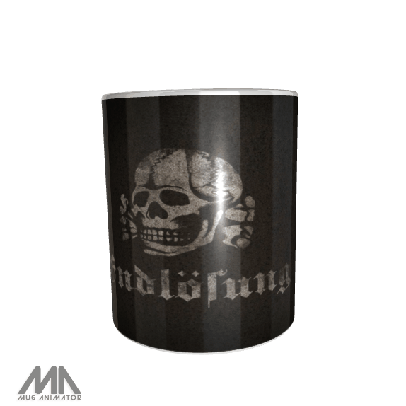 Totenkopf print onto mugs Printed mug