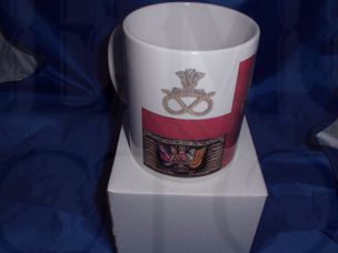 1st Battalion Staffordshire Patriotic military mug