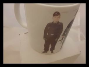 World war two German uniform printed mug