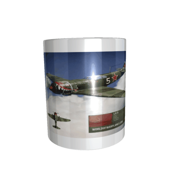 World of planes ww2 Russian fighter mug