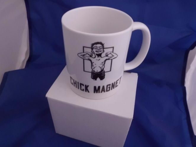 Chick Magnet Joke mug