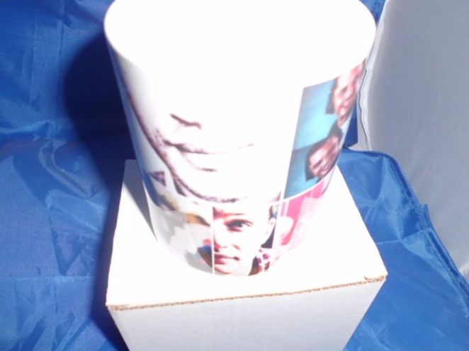 Tom Hardy Montage style personalised mug