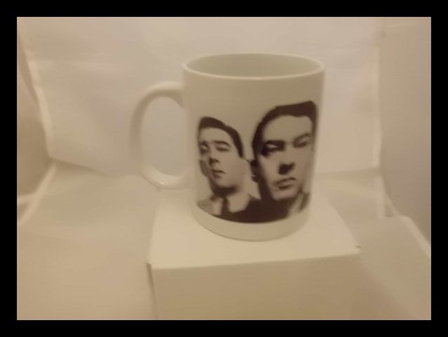 Kray twins Ron and Reggie printed mug