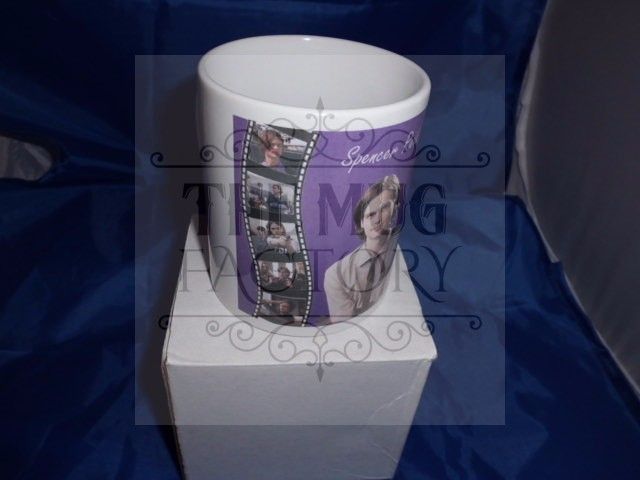 Spencer Reid Criminal minds purple personalised mug